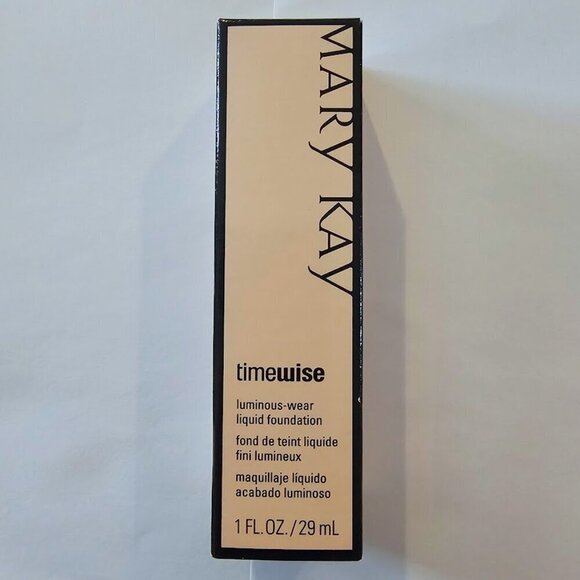 MARY KAY TIMEWISE Luminous Wear Liquid Foundation Makeup Bronze 8 Normal-Dry - Picture 2 of 4